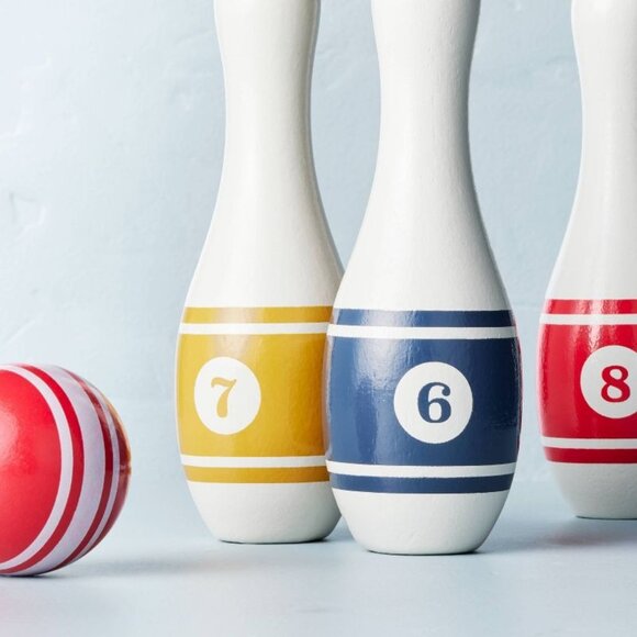 13pc Wood Lawn Bowling Set - Hearth & Hand Magnolia - Target 2023 - Picture 4 of 5